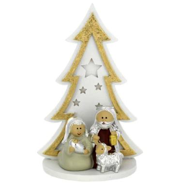 Natività cm.8,5 Stilizzata Bagutta con Albero |Bagutta