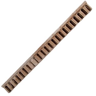 Cornice Anticata in Gesso cm.26,5x1x2,5 | Rossi Rosa