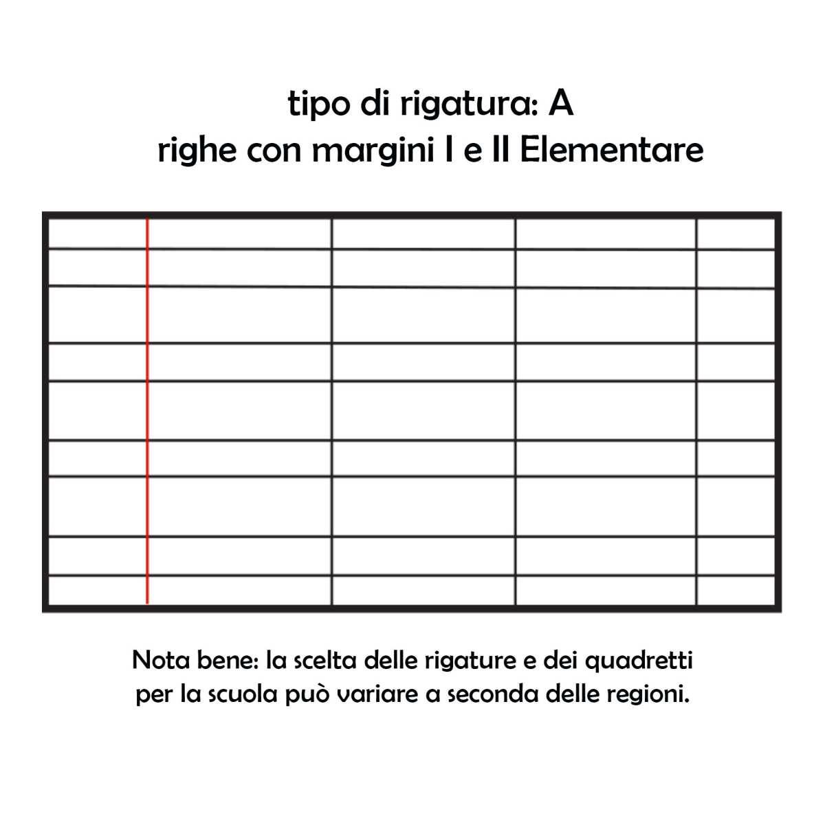 Quaderno Mod. A4 Riga A Turtles Fancy |Fabriano