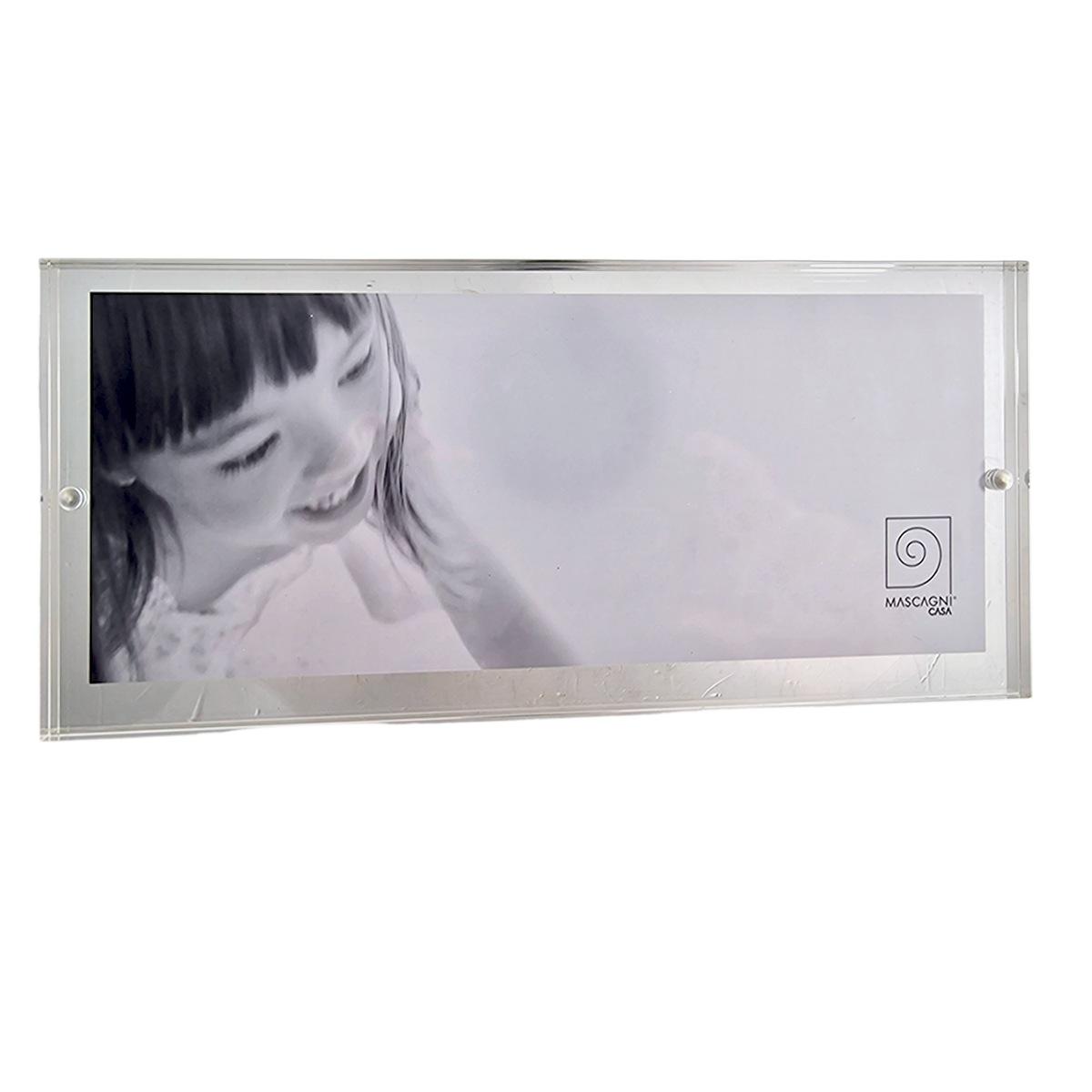 Cornice Acrilico cm.10x25 con Calamita | Mascagni