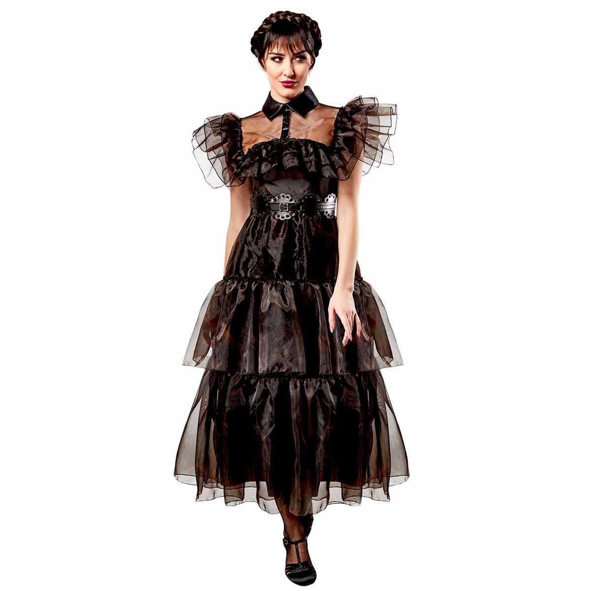 Costume Mercoledì Addams Wednesday Rave'N De Luxe |Rubie's