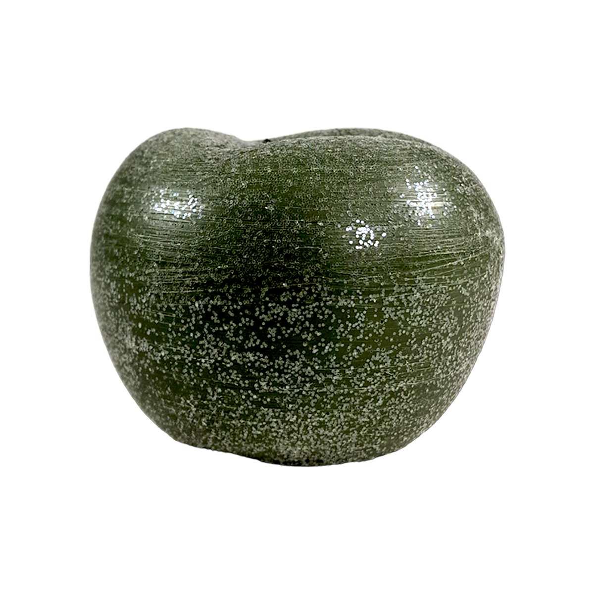 Candela Natale Profumata Mela Verde Brinata cm.Ø12 |Cereria Parma