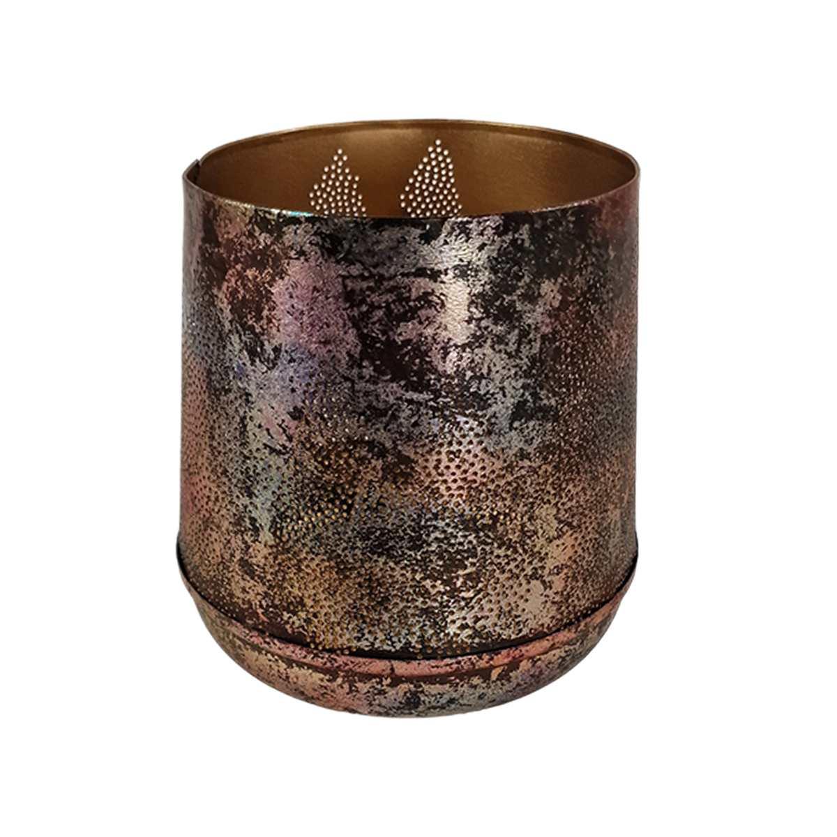 Vaso Metallo Oro cm.Ø14