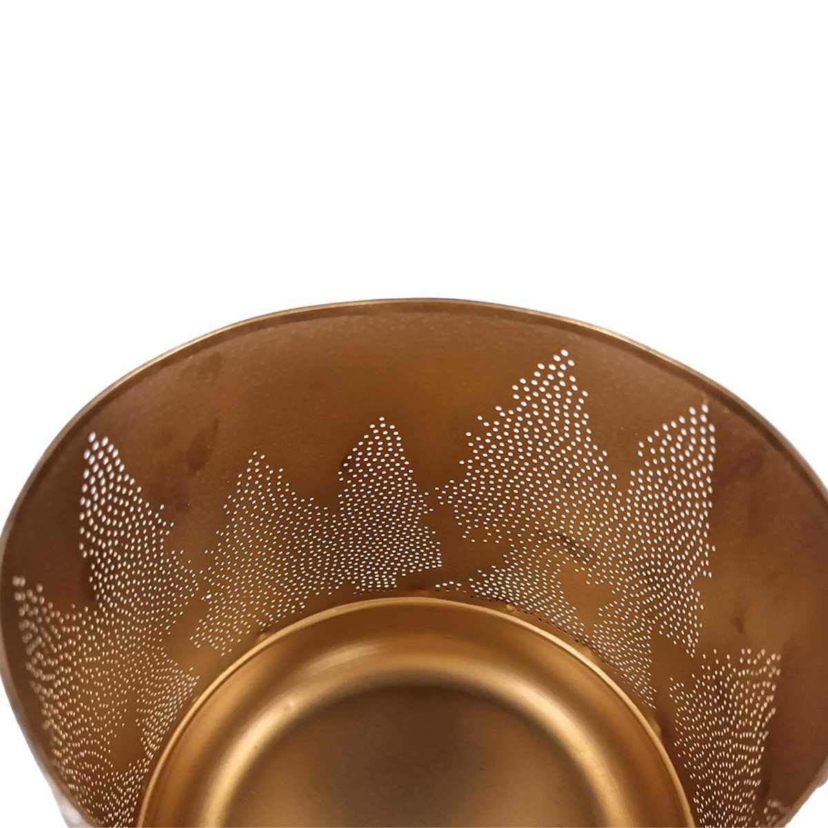 Vaso Metallo Oro cm.Ø14