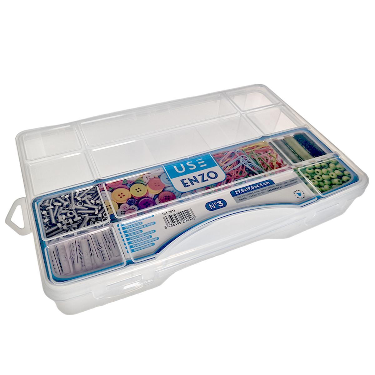 Porta Attrezzi PVC Trasparente cm.30x20xh4,5 | M2 Store