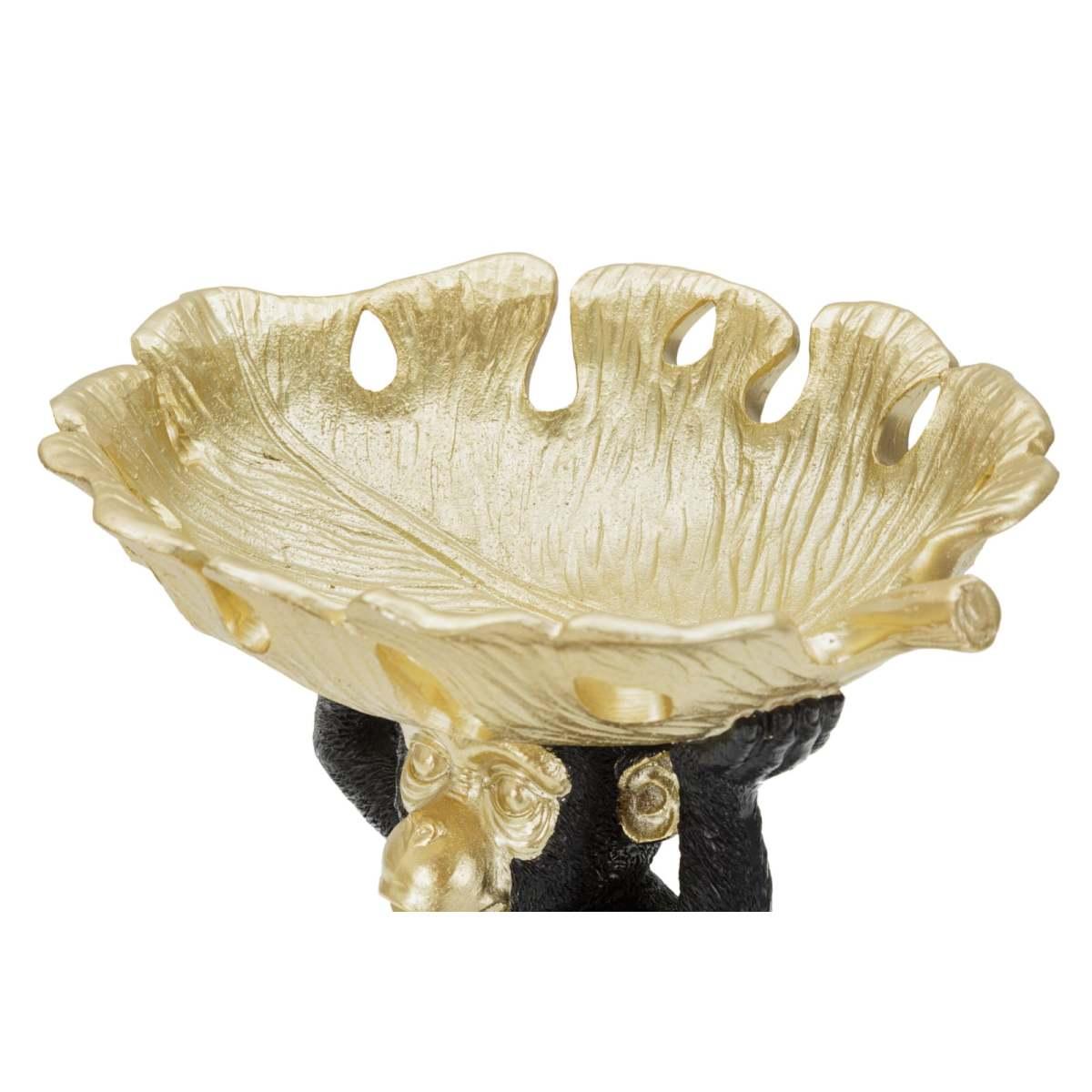 Scultura Scimmia Svuota Tasche cm.25,2x21x24