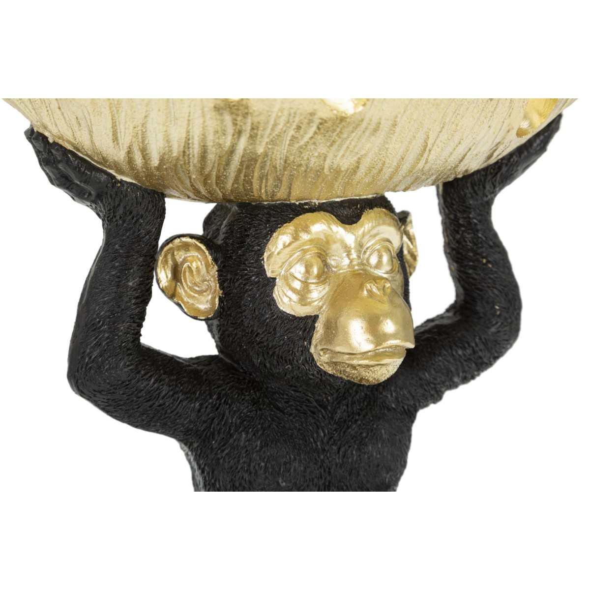 Scultura Scimmia Svuota Tasche cm.25,2x21x24