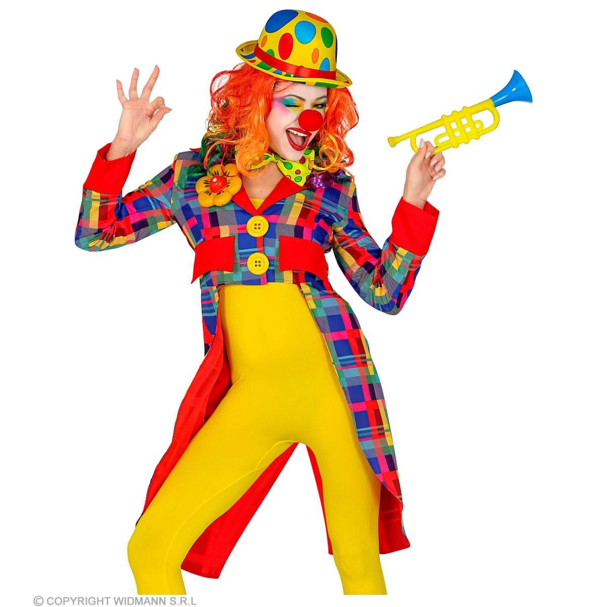 Giacca Frac Clown Multicolor |Widmann