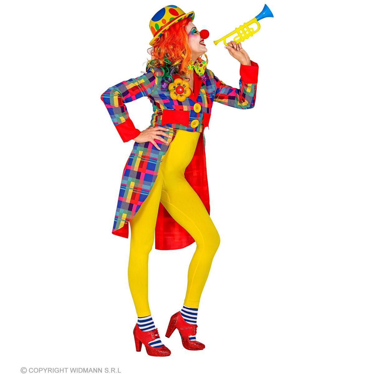 Giacca Frac Clown Multicolor |Widmann