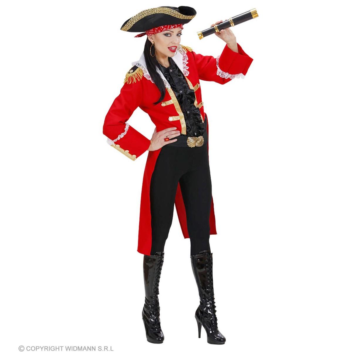 Giacca Frac con Cappello Pirata |Widmann