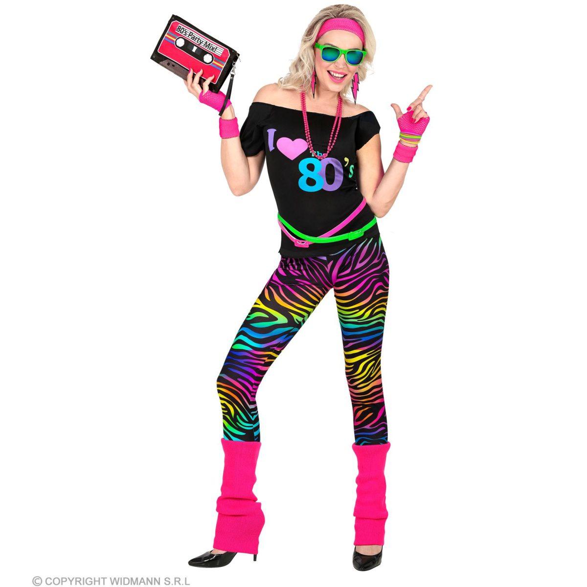 Costume Anni '80 Leggins |Widmann