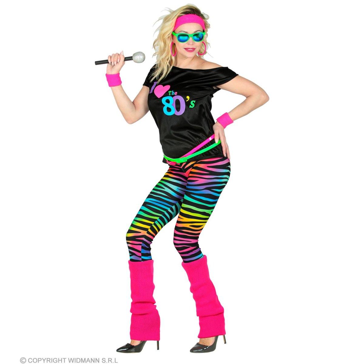 Costume Anni '80 Leggins |Widmann