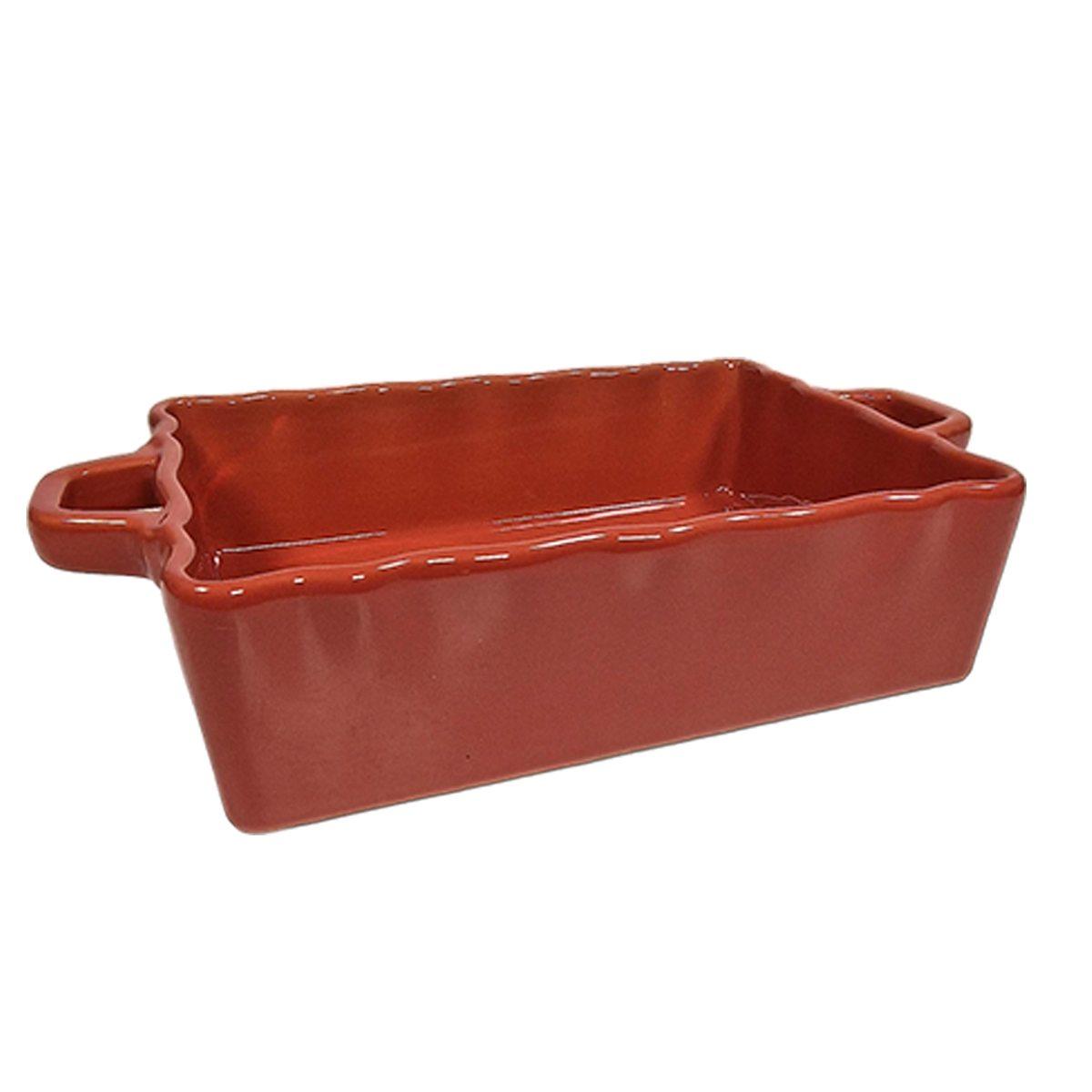 Ciotola Pirofila Stoneware Marrone cm.26x16xh7 | H&H