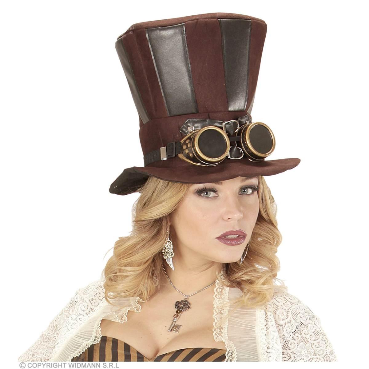 Orecchini Steampunk Con Ingranaggi E Ali |Widmann