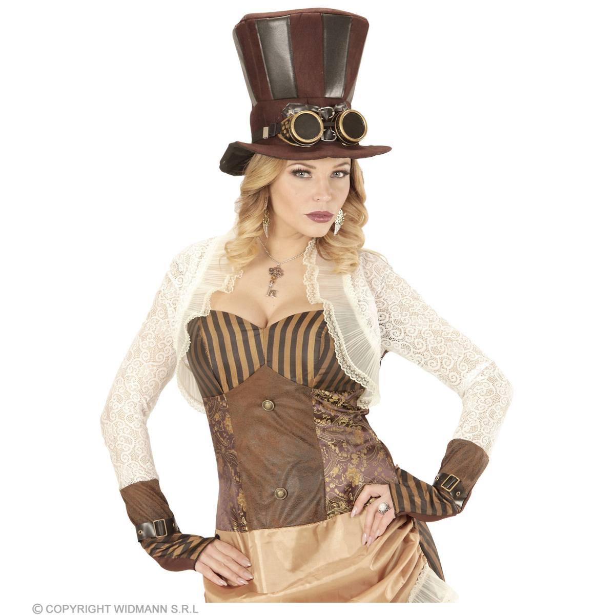 Orecchini Steampunk Con Ingranaggi E Ali |Widmann