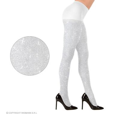 Collant Bianche Con Glitter |Widmann