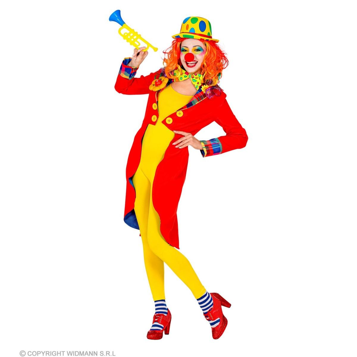 Giacca Frac Clown Rossa |Widmann
