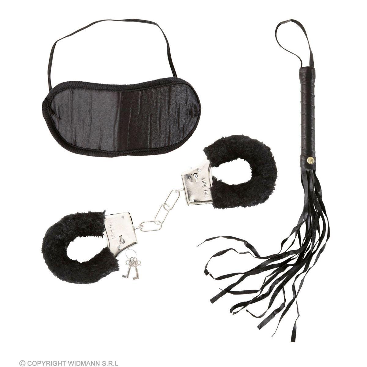 Dominatrice Con Benda Manette E Frusta |Widmann