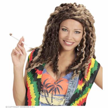 Parrucca Rasta Castana |Widmann