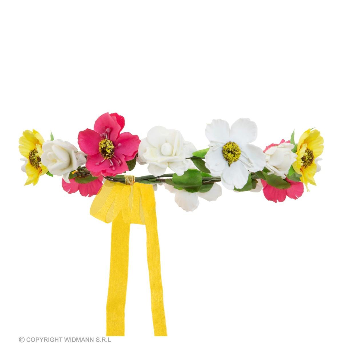 Corona Con Fiori E Fiocco |Widmann