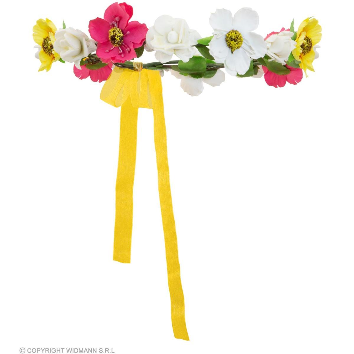 Corona Con Fiori E Fiocco |Widmann