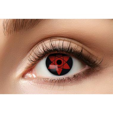 Lenti A Contatto Trimestrali Uchiha Stella Rosso Set pz.2 |Zoelibat