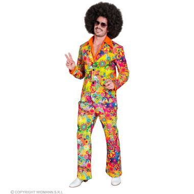Costume Completo Anni '70 Multicolor |Widmann