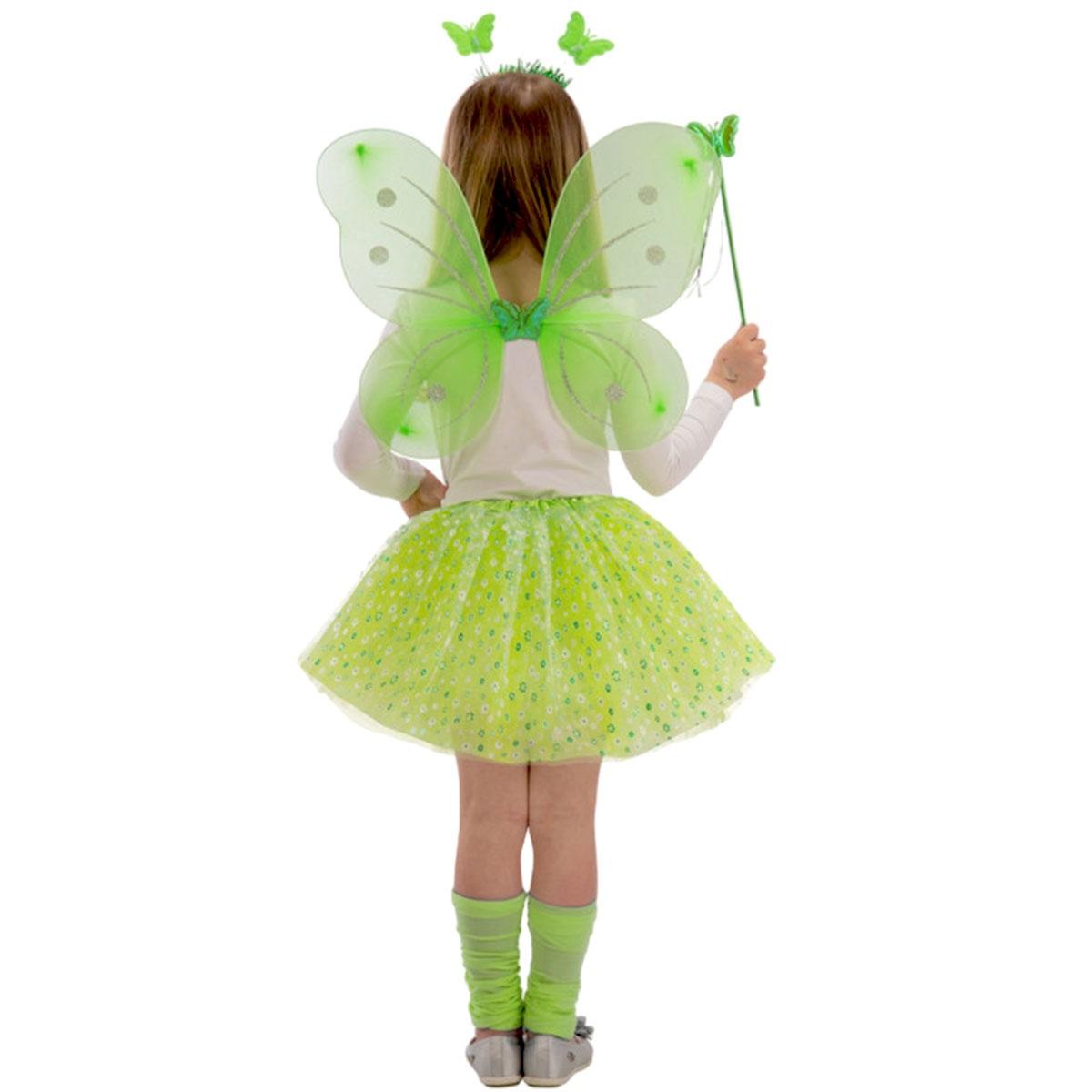 Ali Farfalla Con Gonna Cerchietto E Bacchetta |Carnival Toys