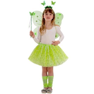 Ali Farfalla Con Gonna Cerchietto E Bacchetta |Carnival Toys
