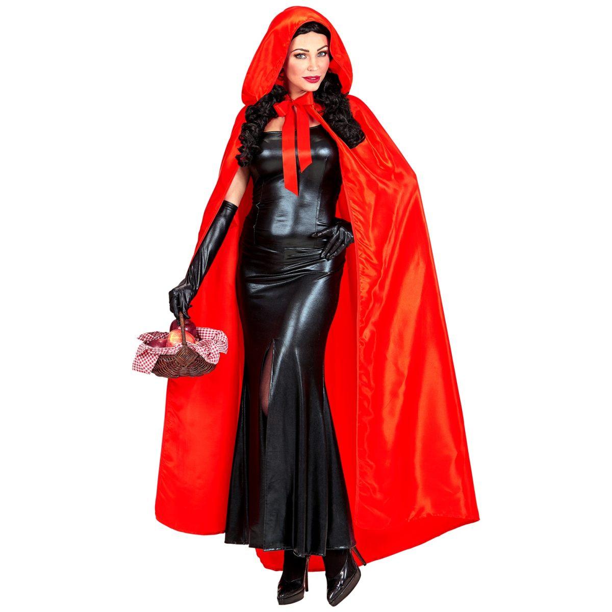Mantello cm.145 Rosso con Cappuccio |Widmann