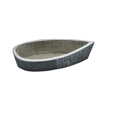 Decorazione Mare Barca Azzurra cm24,5x11xh6,5 | Vacchetti