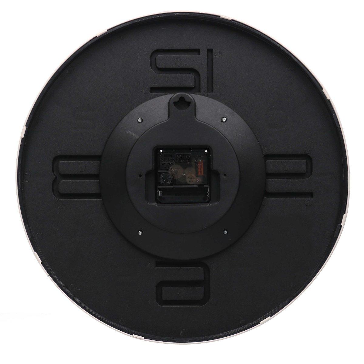 Orologio a Parete cm.Ø35 Plastica Arancione Tondo | Vacchetti