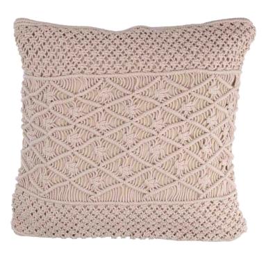 Fodera Cuscino Macramè Bianco cm.45x45 | Vacchetti