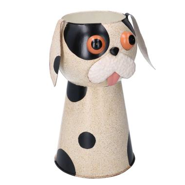 Portavaso Latta Cane Maculato cm.Ø22h30 | Vacchetti