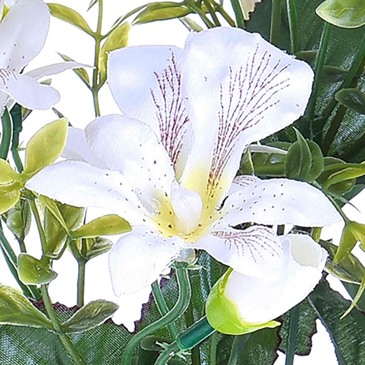 Fiore Bouquet Orchidee Mini Bianche cm.30 | Bianchi Dino