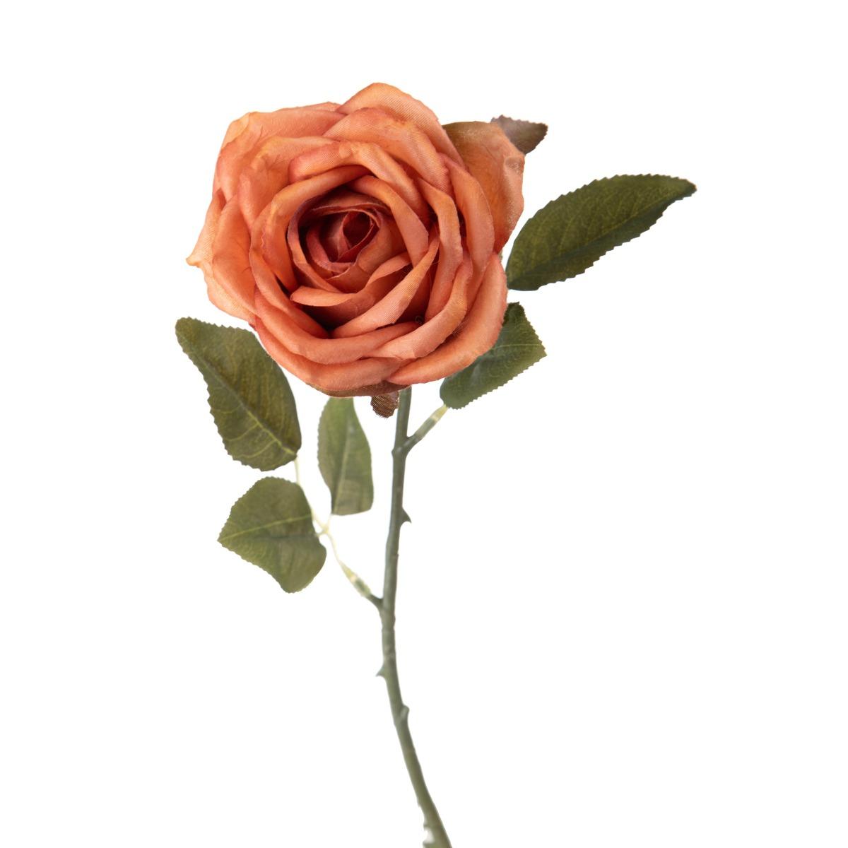 Fiore Rosa Arancione cm.51 | Bianchi Dino