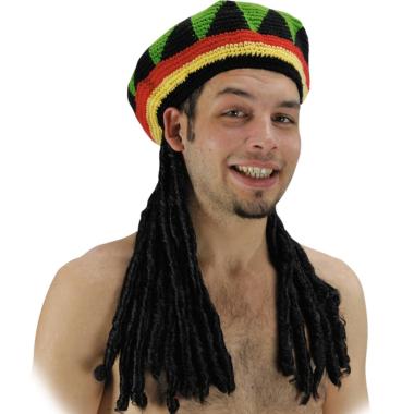 Cappello Rasta Con Capelli |Carnival Toys