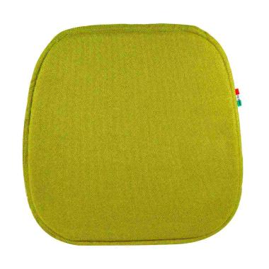 Cuscino Sedia Letizia Verde Semitondo | Alore Casa