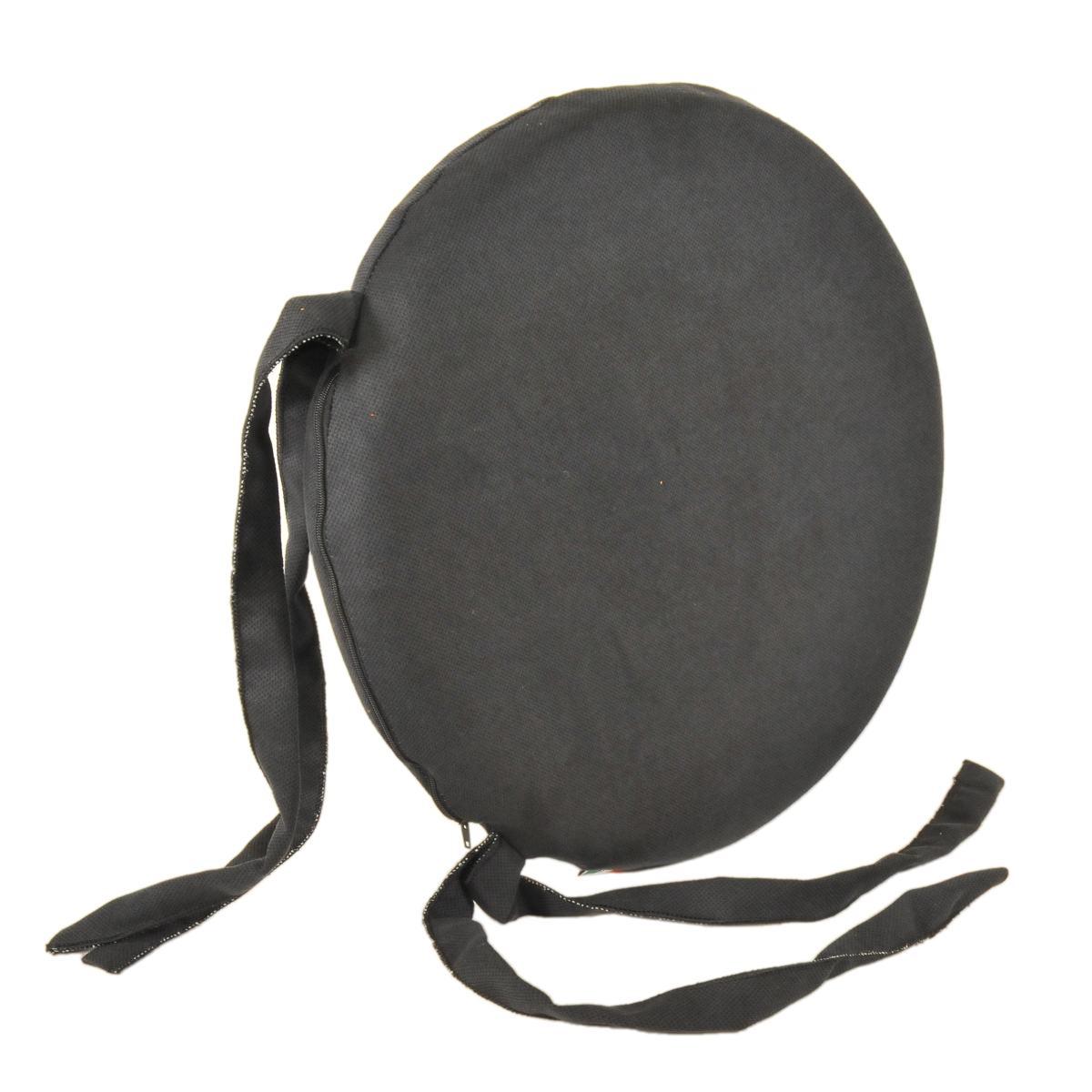 Cuscino Sedia Letizia Nero cm.Ø38 V24 | Alore Casa