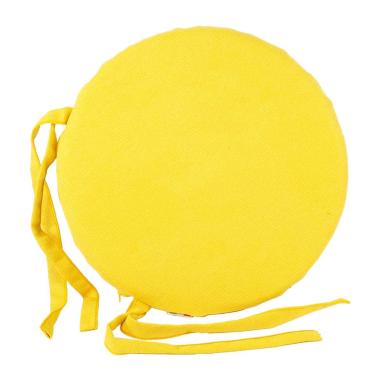 Cuscino Sedia Letizia Giallo cm.Ø38 V8 | Alore Casa