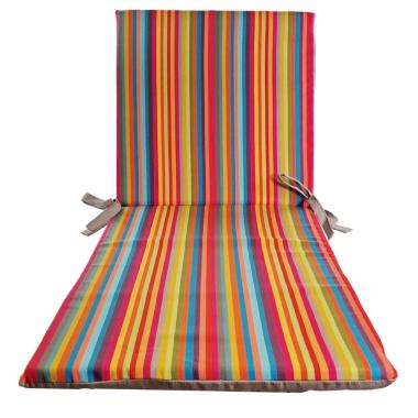 Cuscino Sdraia Dralon Righe cm.70x50xh3 | Alore Casa