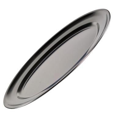 Vassoio Inox Inox Ovale 29x20xH1 | Inoxriv