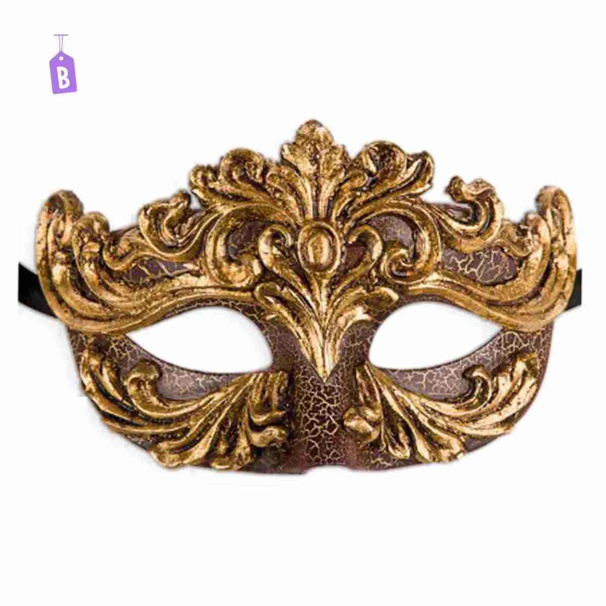 Maschera Viso Pvc Veneziana 2 Modelli |Carnival Toys