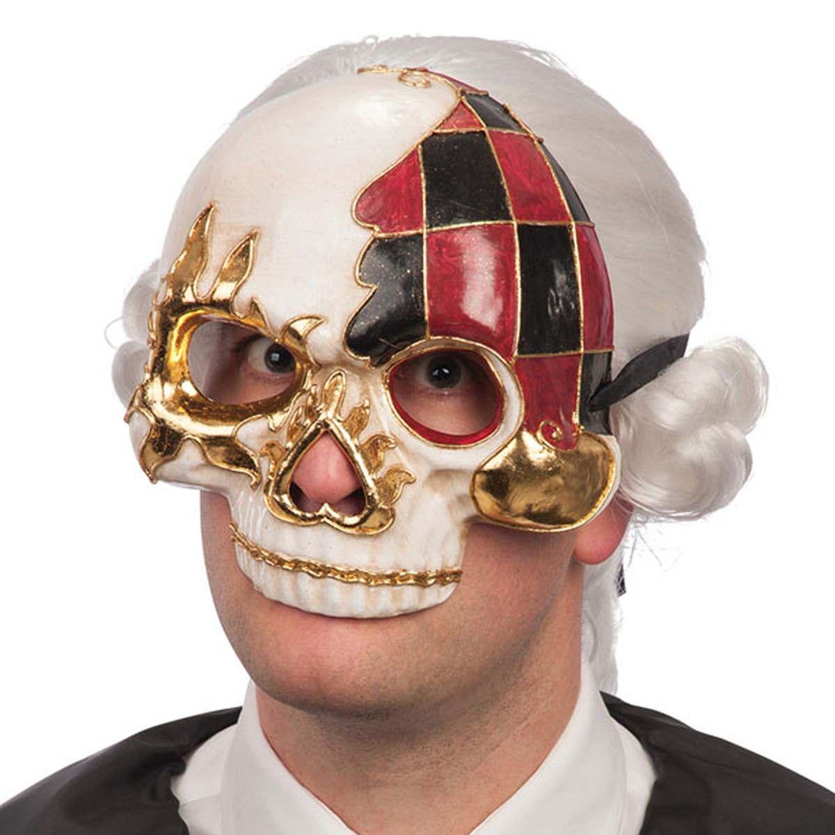 Maschera Viso Pvc Teschio Cartapesta |Carnival Toys