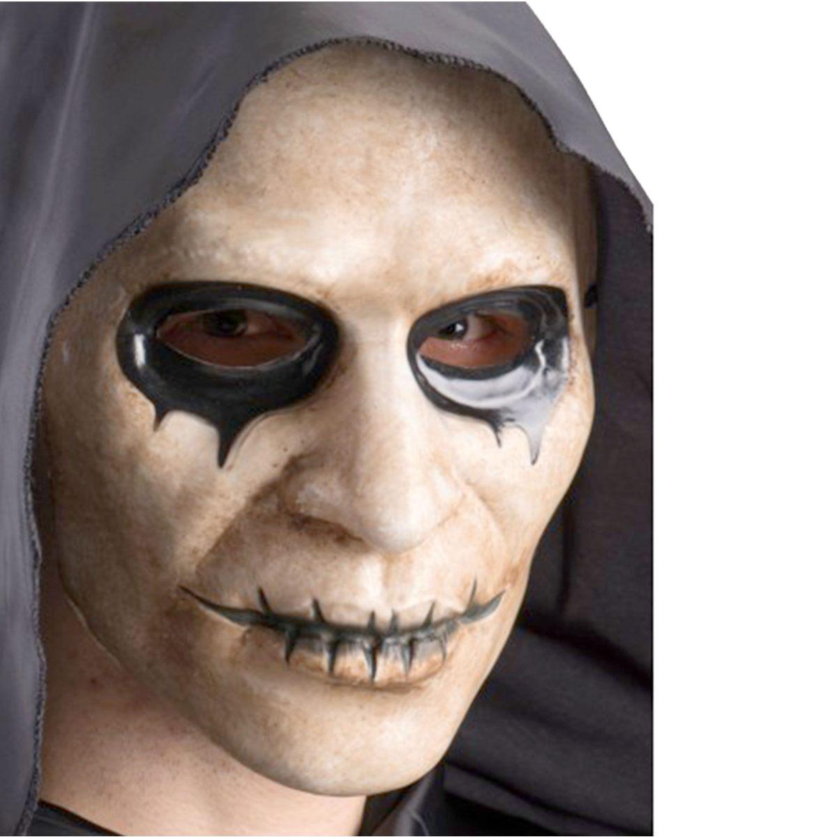 Maschera Viso Pvc Zombie Con Bocca Cucita |Carnival Toys