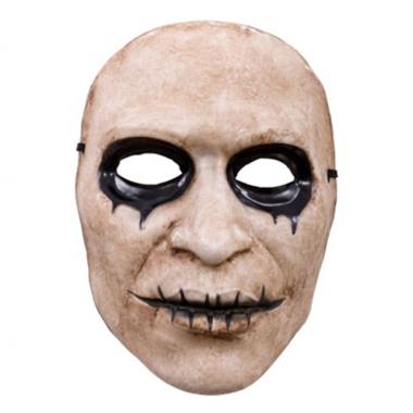 Maschera Viso Pvc Zombie Con Bocca Cucita |Carnival Toys