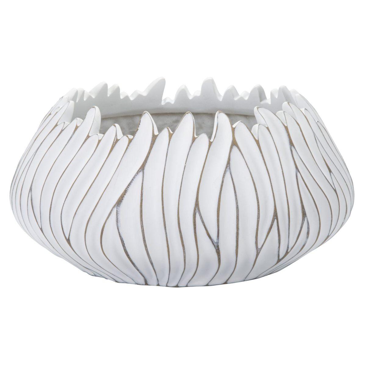 Cachepot Resina Honduras cm.Ø40x20