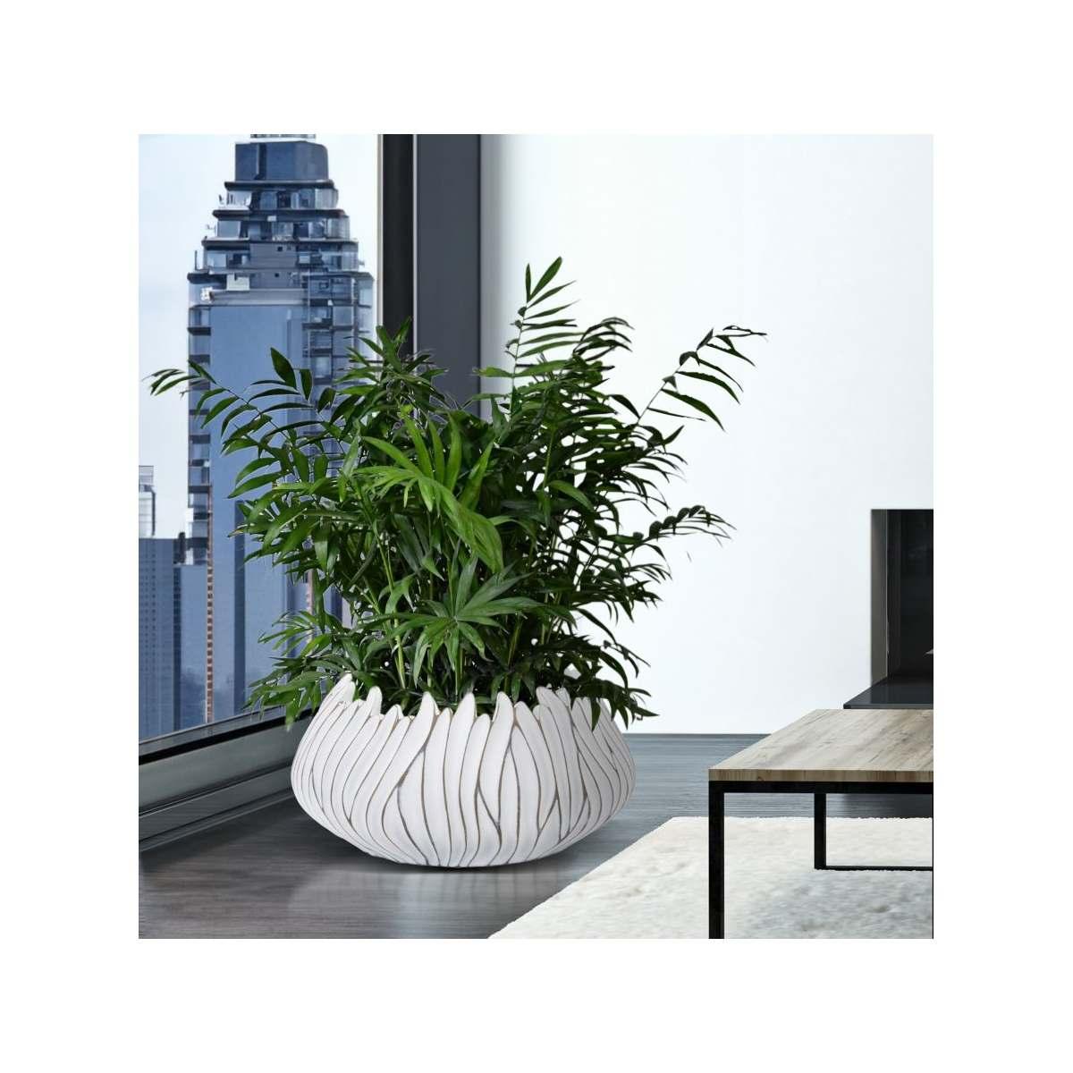 Cachepot Resina Honduras cm.Ø40x20