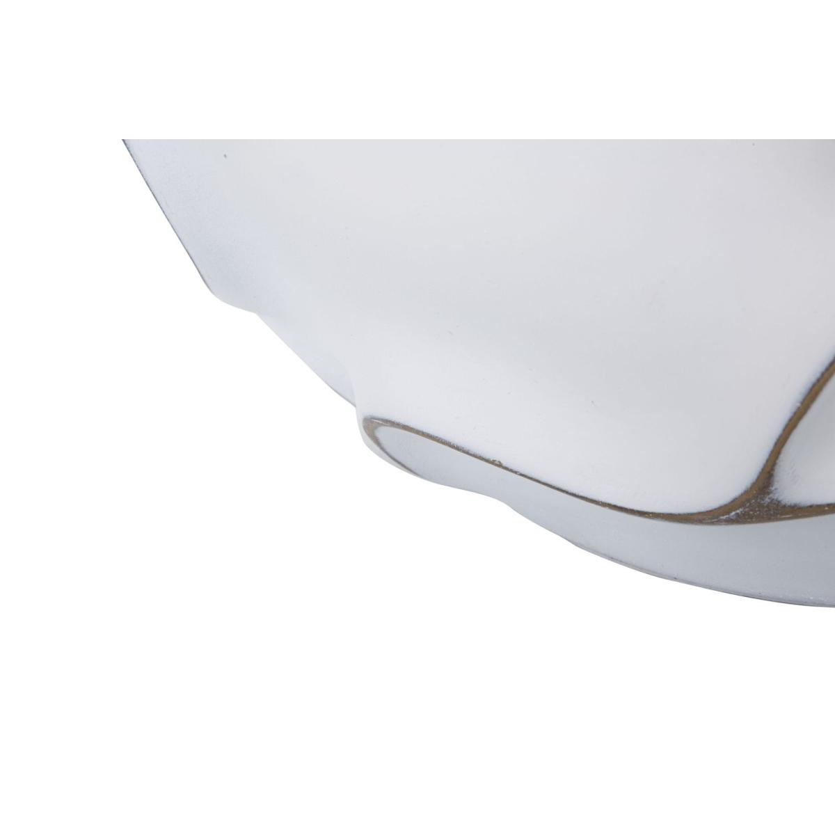 Cachepot Resina Lines cm.Ø44x37
