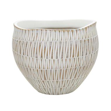 Cachepot Resina Stiky cm.Ø26x20,5